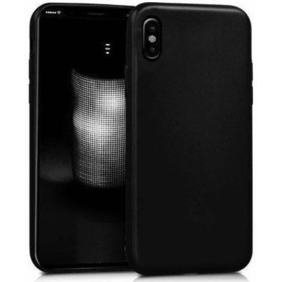 OEM iPhone X Θήκη Σιλικόνης Μαύρη Matt Silicone Case Black OEM iPhone X Θήκη Σιλικόνης Μαύρη Matt Silicone Case Black
