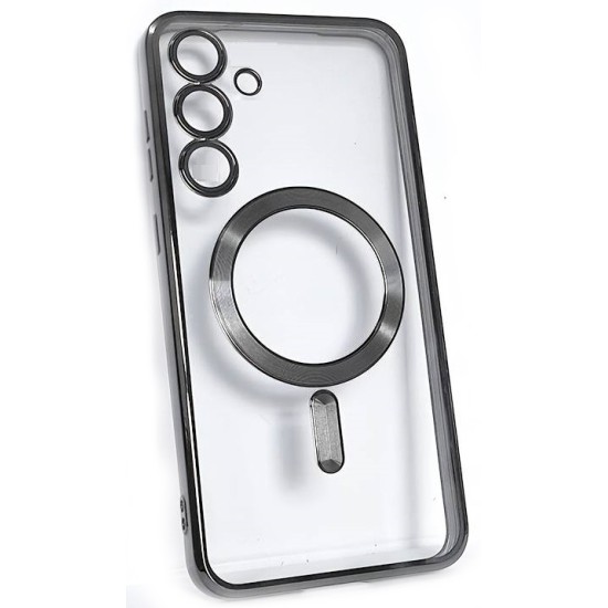 Camera Protect Electroplating Frame Back Cover Σιλικόνης Μαγνητικό Μαύρο (Galaxy S24 Plus) Camera Protect Electroplating Frame Back Cover Σιλικόνης Μαγνητικό Μαύρο (Galaxy S24 Plus)