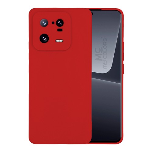  Back Cover Σιλικόνης Soft Touch Κόκκινο (XIAOMI 13T / 13T PRO)