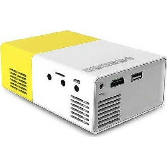 YG-300 Mini Projector Λάμπας LED Κίτρινος YG-300 Mini Projector Λάμπας LED Κίτρινος