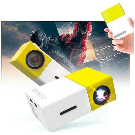 YG-300 Mini Projector Λάμπας LED Κίτρινος YG-300 Mini Projector Λάμπας LED Κίτρινος