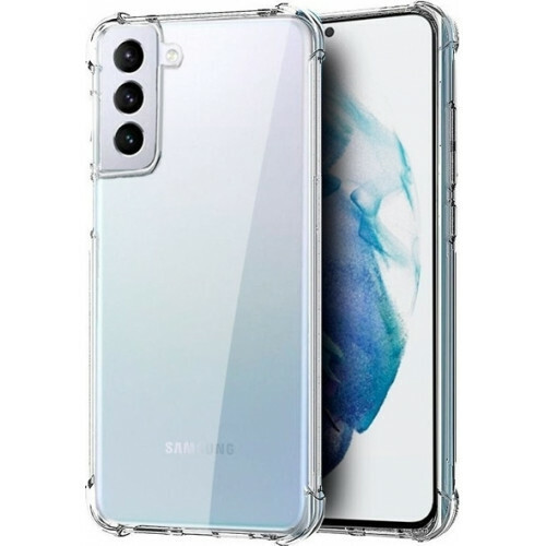 Anti-Shock Back Cover Σιλικόνης Ανθεκτική Διάφανο ( Galaxy S21+ 5G )