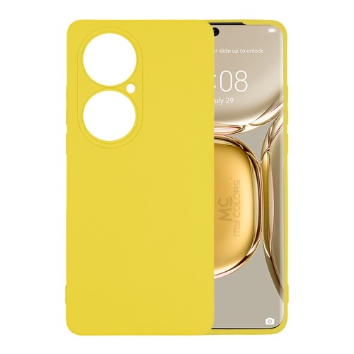  OEM Θήκη Σιλικόνης  Για Huawei P50 Pro Κίτρινο 