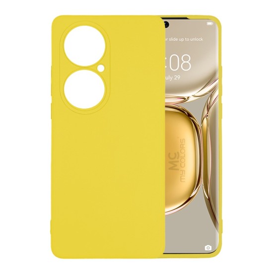  OEM Θήκη Σιλικόνης  Για Huawei P50 Pro Κίτρινο 
