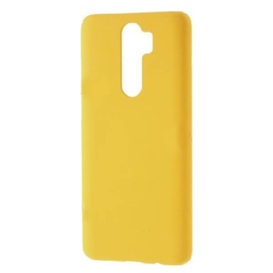  Back Cover Σιλίκόνης Κίτρινο (Xiaomi Redmi Note 8 Pro)