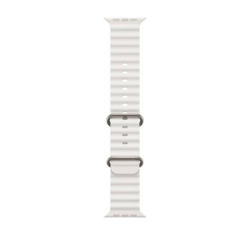 KLGO Silicone White Λουράκι Apple Watch 42/44/45/49mm