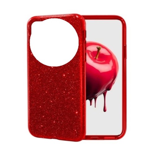 Glitter Back Cover Σιλικόνης Κόκκινο (REDMI 14C) Glitter Back Cover Σιλικόνης Κόκκινο (REDMI 14C)