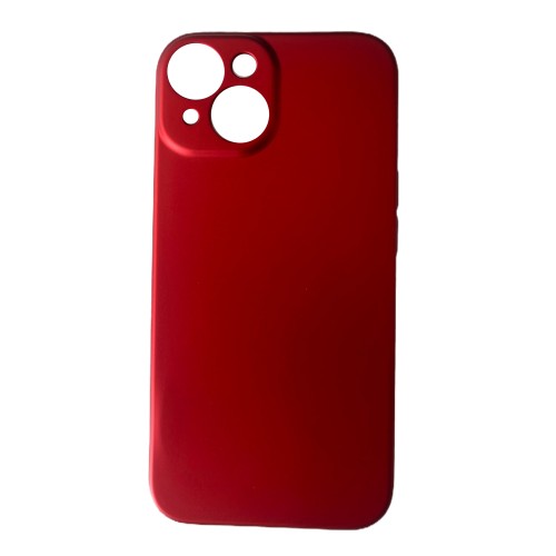 Θήκη Soft Back Cover Σιλικόνης για Apple iPhone 14 - Κόκκινο Θήκη Soft Back Cover Σιλικόνης για Apple iPhone 14 - Κόκκινο