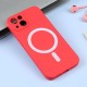 Liquid Silicone Magsafe Θήκη Σιλικόνης Red (Apple iPhone 14) Liquid Silicone Magsafe Θήκη Σιλικόνης Red (Apple iPhone 14)