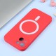 Liquid Silicone Magsafe Θήκη Σιλικόνης Red (Apple iPhone 14) Liquid Silicone Magsafe Θήκη Σιλικόνης Red (Apple iPhone 14)