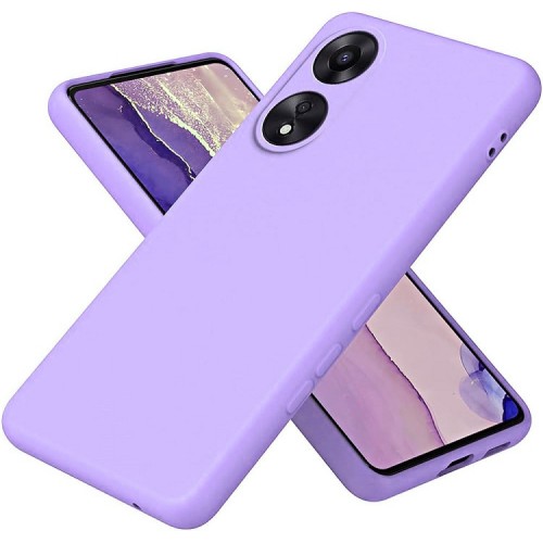 Back Cover Σιλικόνης Λιλά (Oppo A98)