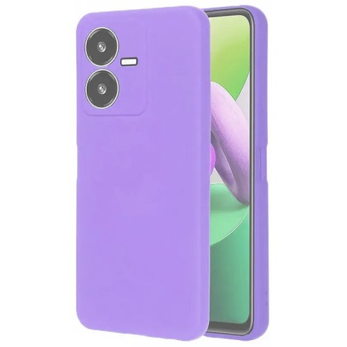 OEM Θήκη Σιλικόνης Soft TPU Back Cover Για Vivo Y22/Y22S Χρώμα: Λιλά