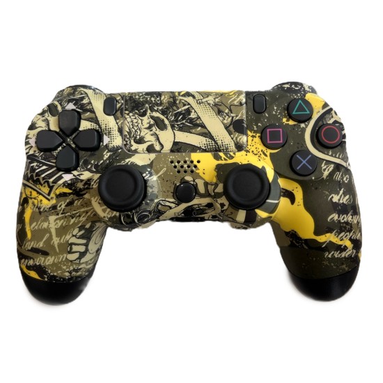 Double Motor με Σχέδια Ασύρματο Gamepad για PS4