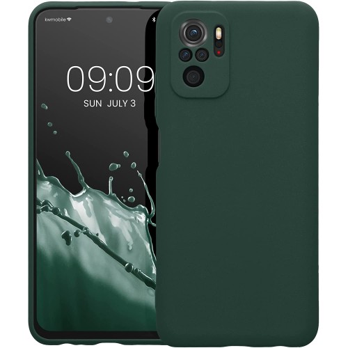Xiaomi Redmi Note 10 4G / Note 10S / Poco M5s Soft Case Σκούρο Πράσινο Xiaomi Redmi Note 10 4G / Note 10S / Poco M5s Soft Case Σκούρο Πράσινο