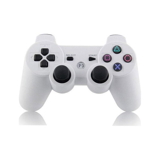 Doubleshock Ασύρματο Gamepad για PS3 Λευκό