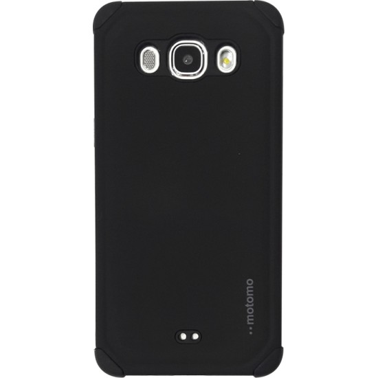 Motomo Back Cover Πλαστικό Μαύρο (Galaxy J7 2016)