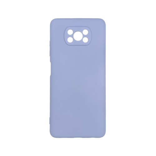 Oem Θήκη Σιλικόνης Matt Για Xiaomi Poco X3  Λιλά