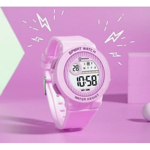 Αδιάβροχο Παιδικό Ρολόι Digital Sports Watch - Λιλά Αδιάβροχο Παιδικό Ρολόι Digital Sports Watch - Λιλά