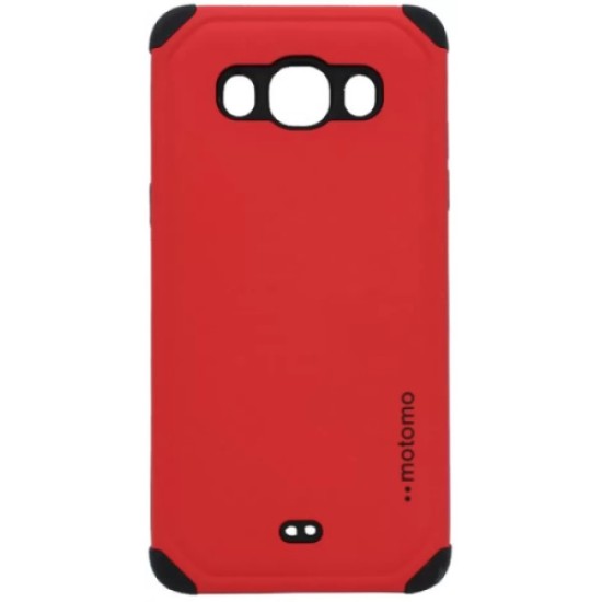 Motomo Back Cover Πλαστικό Κόκκινο (Galaxy J7 2016)