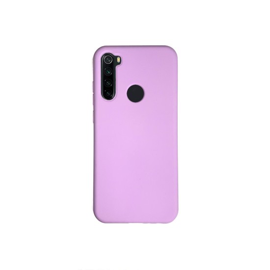 Back Cover Σιλικόνης Λιλά (Xiaomi Redmi Note 8t)