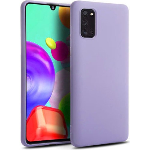 Back Cover Σιλικόνης Λιλά (Galaxy A31)