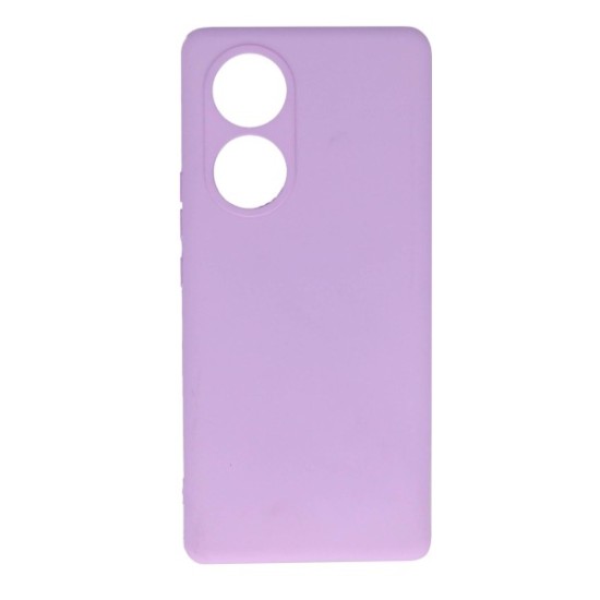  Θήκη Σιλικόνης Soft Touch 2mm Phone Case Λιλά TCL 50 5G