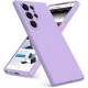 Soft Touch 2mm Back Cover Σιλικόνης Λιλά (Galaxy S25 Ultra)