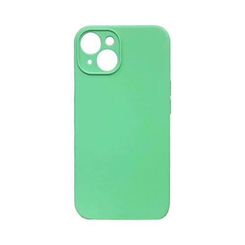 Θήκη Σιλικόνης Soft Back Liquid Silicone Case Για Apple iPhone 14 Τιρκουάζ