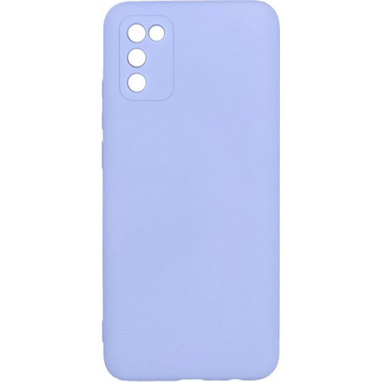 Back Cover Σιλικόνης Λιλά (Galaxy A02s)