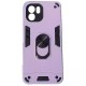 Xiaomi Redmi A1/A2/2022/ Hybrid Shockproof Armor Case Stand Metal Ring and Car Mount Holder Λιλά (oem) Xiaomi Redmi A1/A2/2022/ Hybrid Shockproof Armor Case Stand Metal Ring and Car Mount Holder Λιλά (oem)