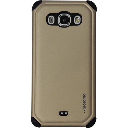 Motomo Back Cover Πλαστικό Χρυσό (Galaxy J5 2016)