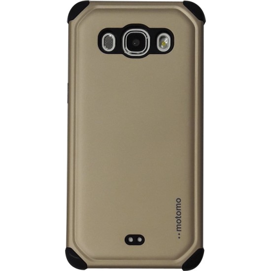Motomo Back Cover Πλαστικό Χρυσό (Galaxy J5 2016)