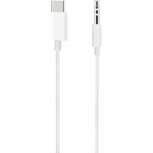 Regular USB 2.0 Cable USB-C male - 3.5mm male Λευκό 1m (JBC-007) Regular USB 2.0 Cable USB-C male - 3.5mm male Λευκό 1m (JBC-007)