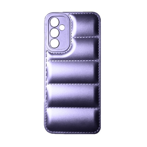 OEM Θήκη Σιλικόνης Soft TPU Puffer Jacket για Samsung Galaxy A24 - Μωβ