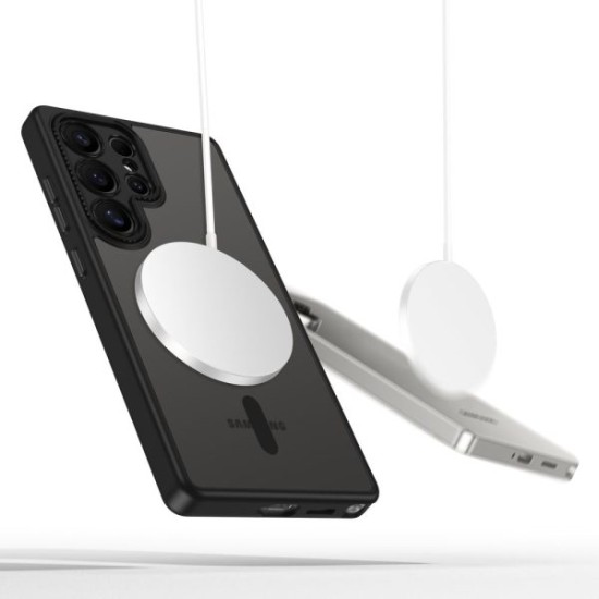Θήκη iPhone SE 4 Matte Magnetic Series συμβατό με MagSafe φορτιστή, Πλάτη αντικραδασμική από Premium TPU Μπλε