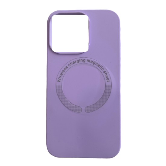 LIQUID SILICONE MAGSAFE ΘΗΚΗ ΣΙΛΙΚΟΝΗΣ ΛΙΛΑ (iPhone 14) 