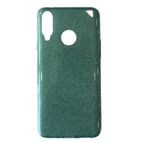 Θήκη Samsung Galaxy A20s Glitter Πράσινο Θήκη πλάτης Σιλικόνη Θήκη Samsung Galaxy A20s Glitter Πράσινο Θήκη πλάτης Σιλικόνη