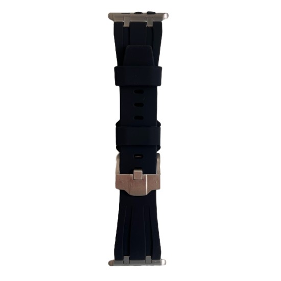 Λουράκι Σιλικόνης Μαύρο (Apple Watch 42 / 44 / 45 / 49 mm) Λουράκι Σιλικόνης Μαύρο (Apple Watch 42 / 44 / 45 / 49 mm)