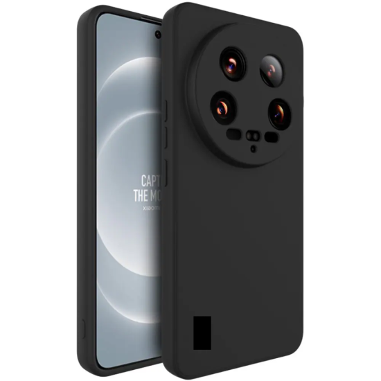  Back Cover Σιλικόνης Matte Μαύρο Xiaomi 14 Ultra 5G