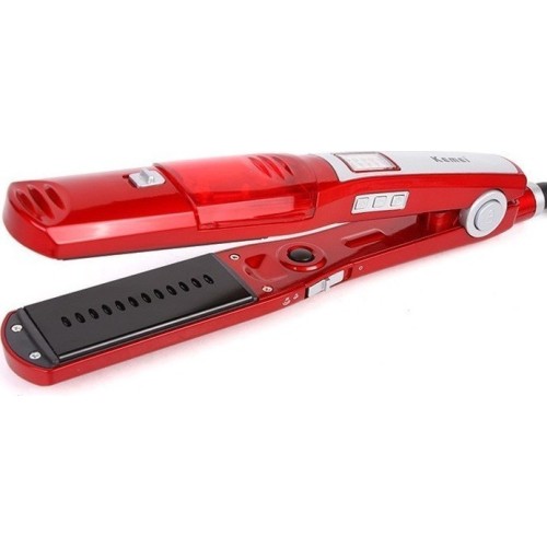 Kemei KM-3011 Πρέσα Μαλλιών με Ατμό και Κεραμικές Πλάκες Ionic 65W
