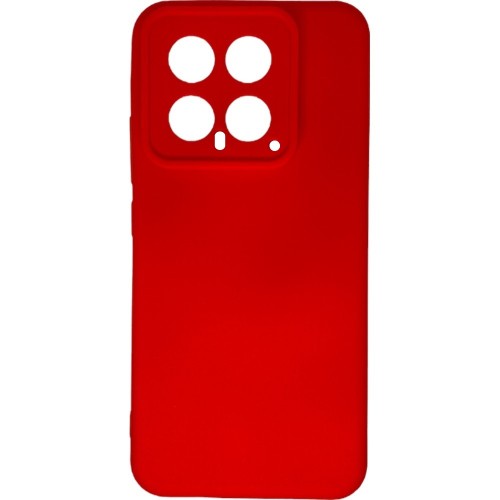 Back Cover Σιλικόνης Κόκκινο (Xiaomi Mi 14)