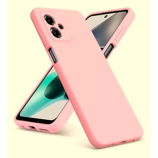 Back Cover Σιλικόνης Ροζ (Moto G14) Back Cover Σιλικόνης Ροζ (Moto G14)