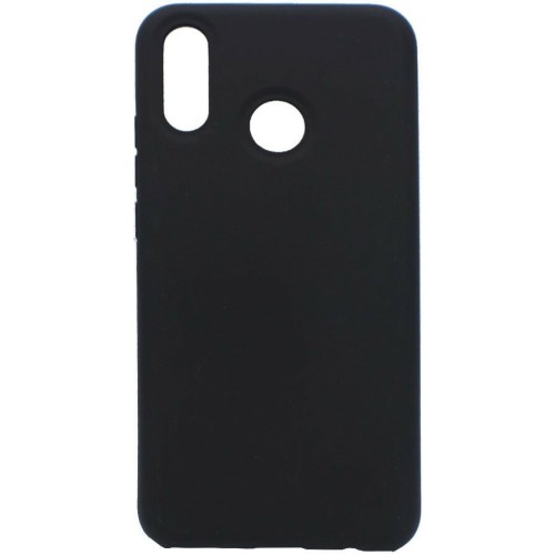 OEM Back Cover Σιλικόνης Μαύρη (Huawei P20 Lite)