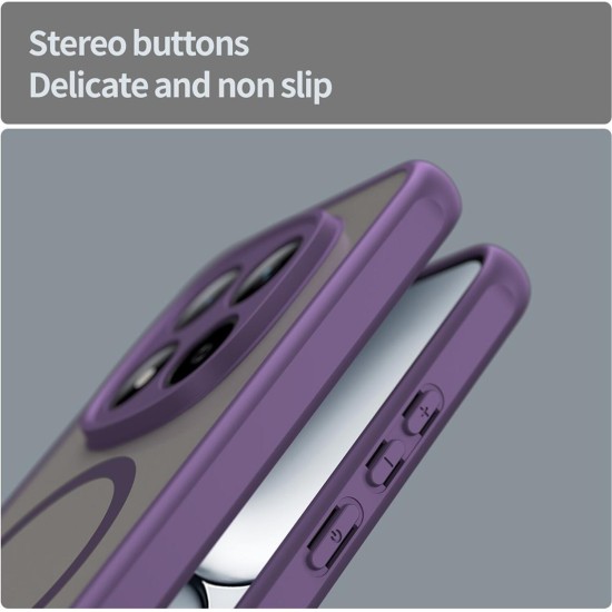 Tech-Protect MagSafe Back Cover Σιλικόνης  Μωβ Πλαστικό  (Redmi Note 15 Pro+ / Poco M8 Pro)