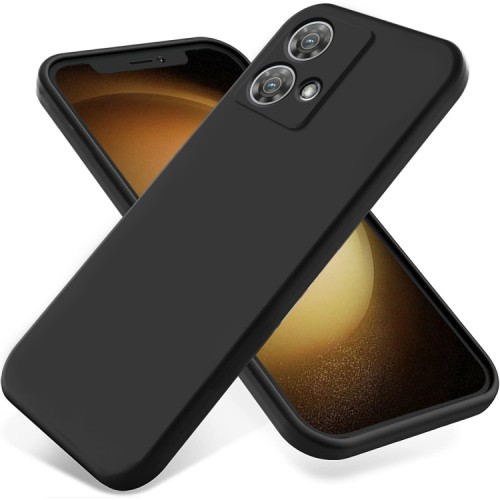 BACK COVER ΣΙΛΙΚΟΝΗΣ ΜΑΥΡΟ (Motorola Moto Edge 40 Neo 5G)