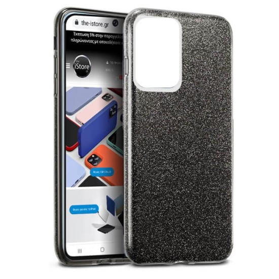 Glitter Back Cover Σιλικόνης Μαύρο (REDMI 10C) Glitter Back Cover Σιλικόνης Μαύρο (REDMI 10C)