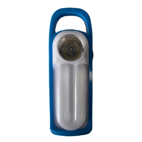 TY-V8-1 iron emergency light flashlight Μπλε