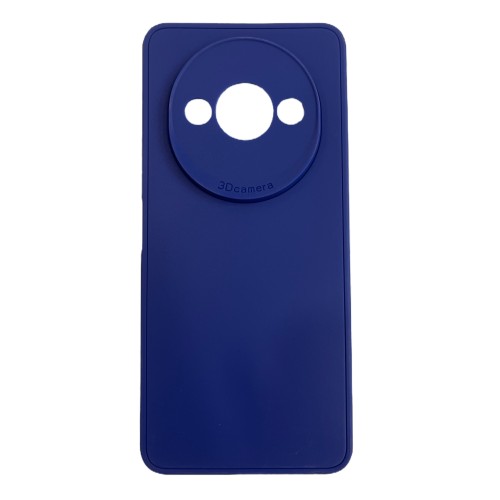 Back Cover Σιλικόνης Soft Touch Μπλε (Xiaomi Redmi A3 2024) Back Cover Σιλικόνης Soft Touch Μπλε (Xiaomi Redmi A3 2024)