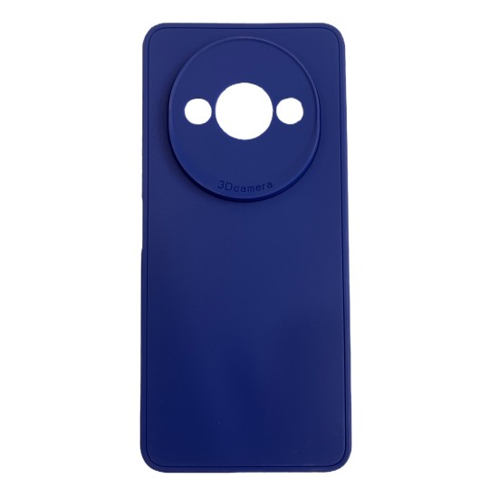  Back Cover Σιλικόνης Soft Touch Μπλε (Xiaomi Redmi A3 2024)