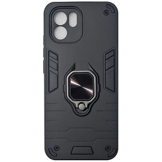 Hybrid Shockproof Armor Back Cover Σιλικόνης Ανθεκτική Μαύρο (Xiaomi Redmi A1/A2/2022) Hybrid Shockproof Armor Back Cover Σιλικόνης Ανθεκτική Μαύρο (Xiaomi Redmi A1/A2/2022)
